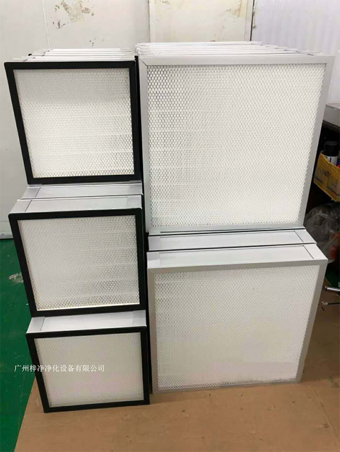 潔凈車間袋式中效過濾器與高效過濾器的過濾效率指標分析